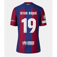 Barcelona Vitor Roque #19 Heimtrikot Frauen 2023-24 Kurzarm